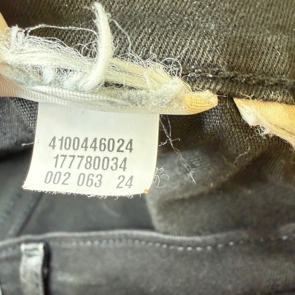 Levi Strauss 710 Super Skinny Black Jeans Women's Size 26x28 - Picture 8 of 8